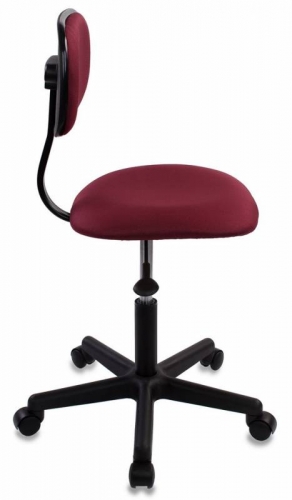 Купить  кресло бюрократ ch-1201 nx бордовый 15-11 крестовина пластик (ch-1201nx/cherry) в интернет-магазине Айсберг! фото 2